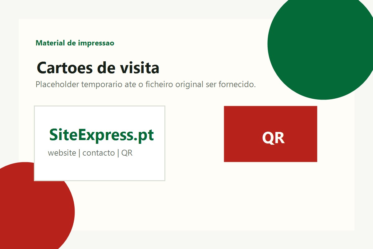 Cartões de visita